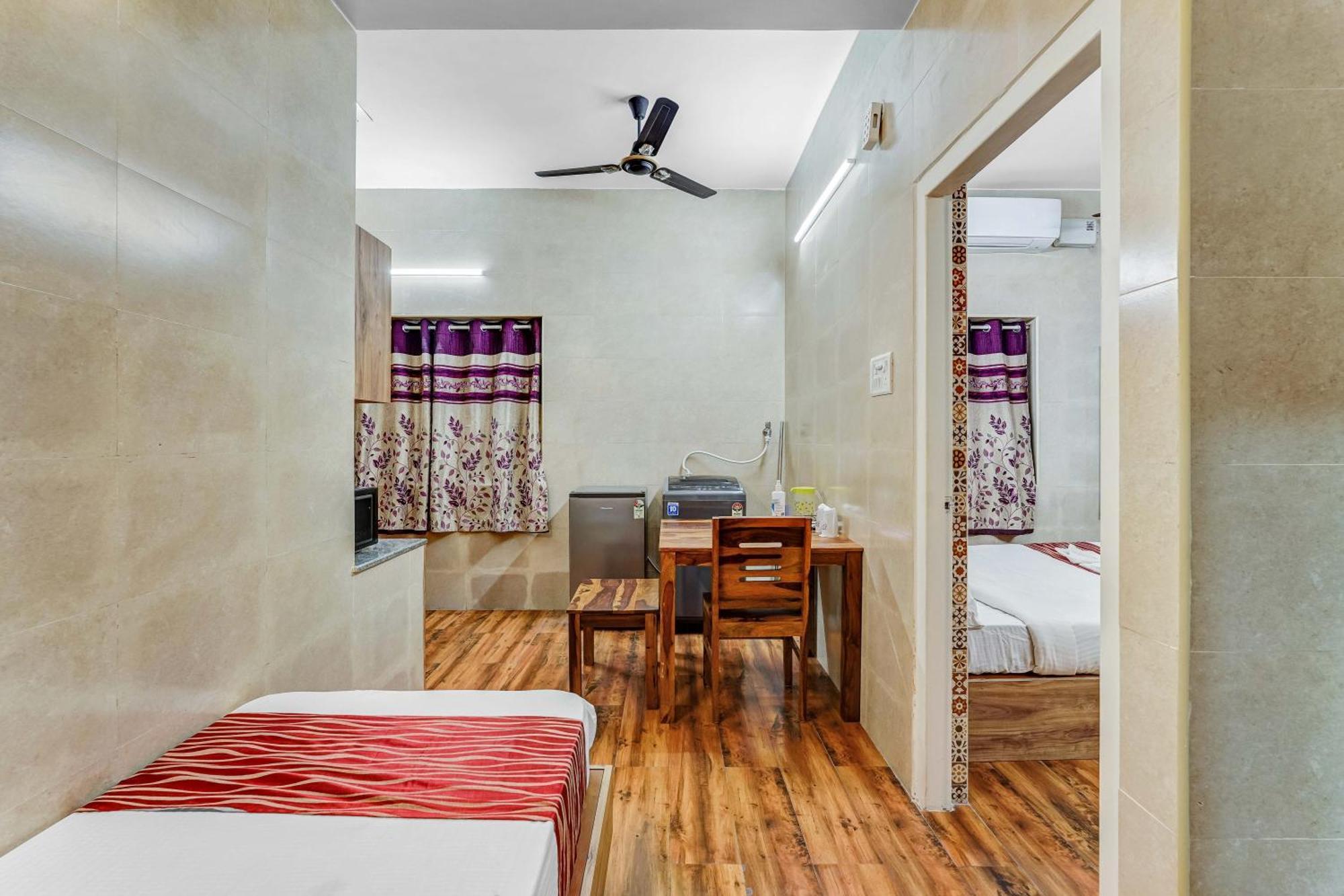 Season 4 Residences - 1Bhk Furnished Apartments Madrás Exterior foto